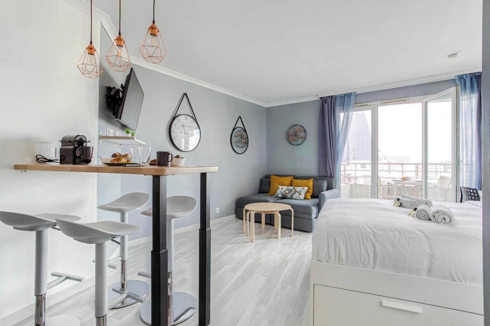 Joli Studio A Courbevoie - La Defense Eksteriør bilde
